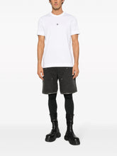 logo-embroidered cotton T-shirt